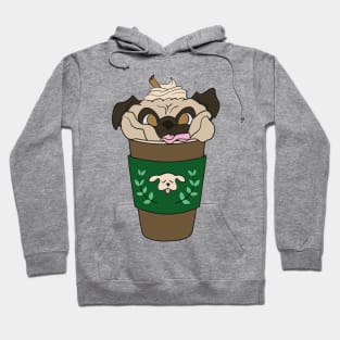 Coffee Pug Hoodie